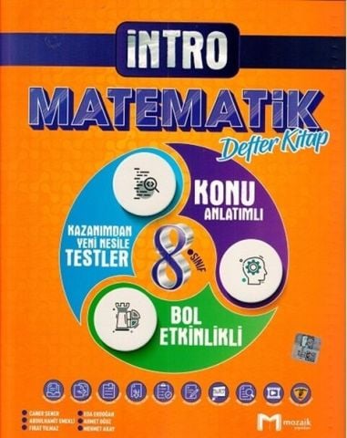 Mozaik Yayınları 8. Sınıf Matematik Mozaik Defter