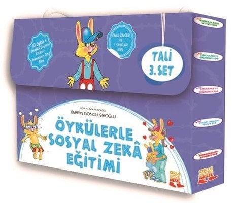 Nesil Çocuk Yayınları Öykülerle Sosyal Zeka Eğitimi (10 Kitap Takım) - Tali 3. Set