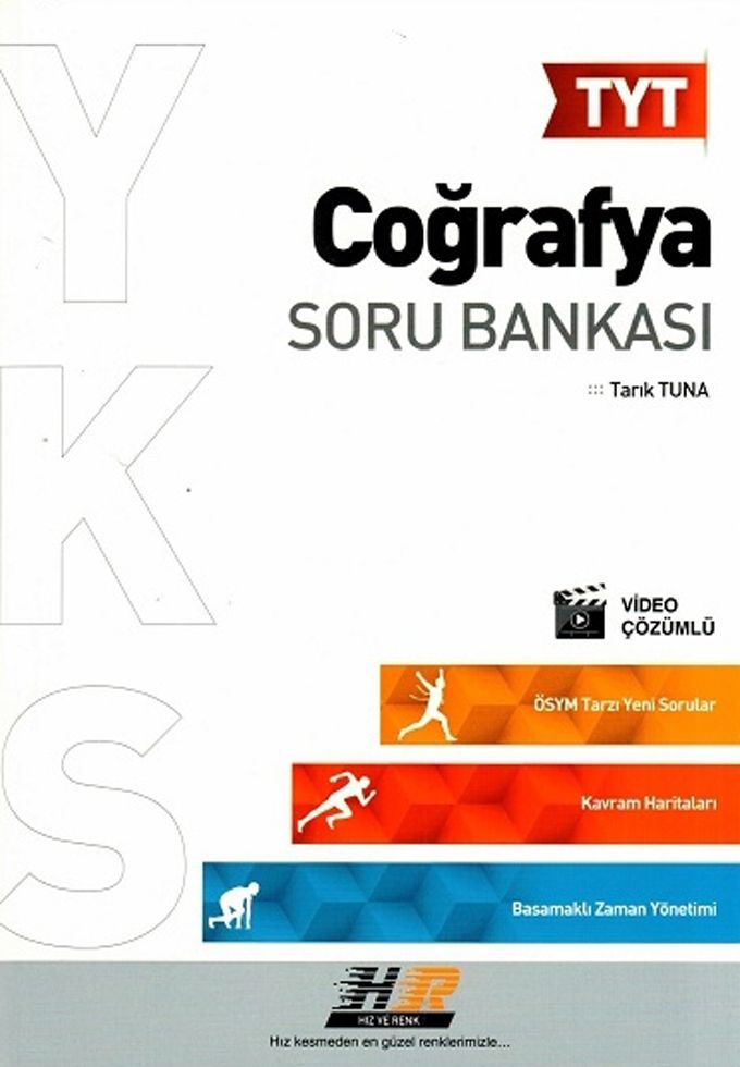 Hız ve Renk Yayınları TYT Coğrafya Soru Bankası