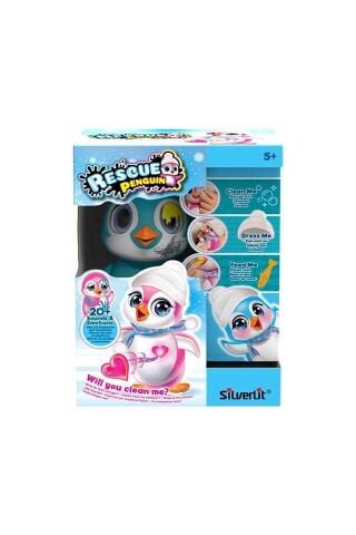 Silverlit Rescue Penguin Interactive Oyuncak Mavi