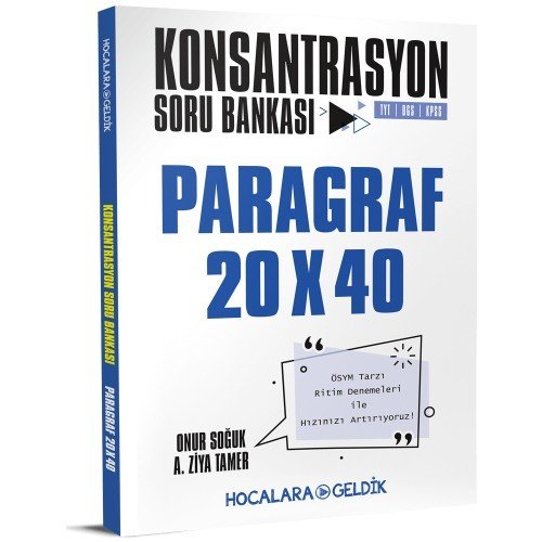 Hocalara Geldik Konsantrasyon Paragraf S.B.