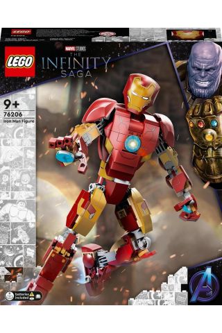 ® Marvel Iron Man Figürü 76206 Yapım Seti (381 Parça)