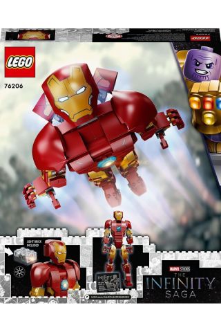 ® Marvel Iron Man Figürü 76206 Yapım Seti (381 Parça)