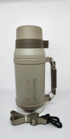 Shotay Vacuum Bottle 1,6 Lt Vakum Termos ST-8216 Kahverengi