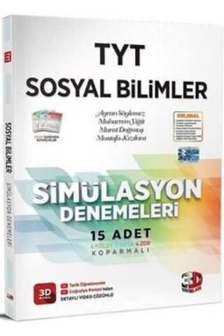 3d Tyt Simülasyon Sosyal Bilimler Denemeleri