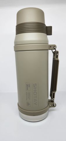 Shotay Vacuum Bottle 2 Lt Vakum Termos ST-8217 Kahverengi