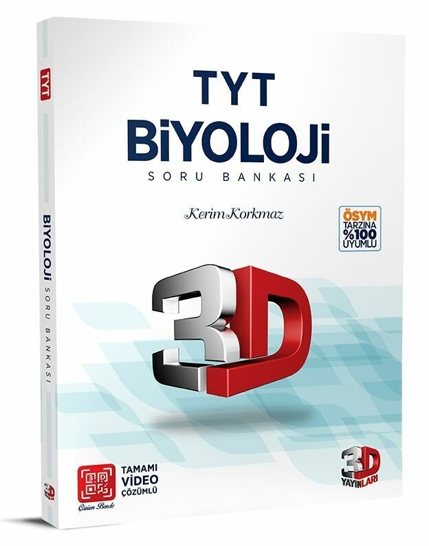 3D Yayınları TYT Biyoloji Soru Bankası