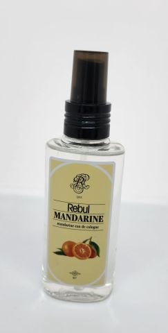 Rebul Mandarine 125ML Sprey Başlık Kutulu PVC Şişe Kolonya