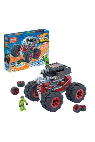 Gvm14 Mega™ Construx, Monster Trucks Blok Araçlar, 187 Parça,+5 Yaş