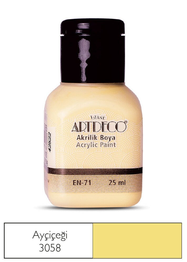 Artdeco Akrilik Boya 25ml Ayçiçeği 3058