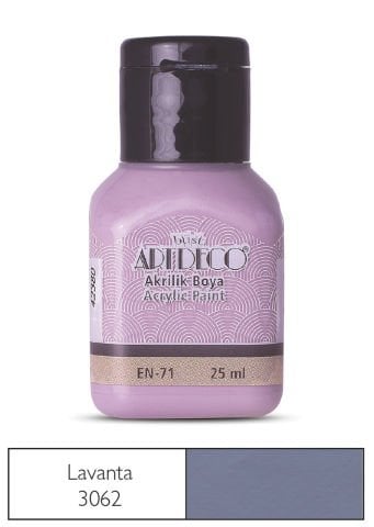 Artdeco Akrilik Boya 25ml Lavanta 3062