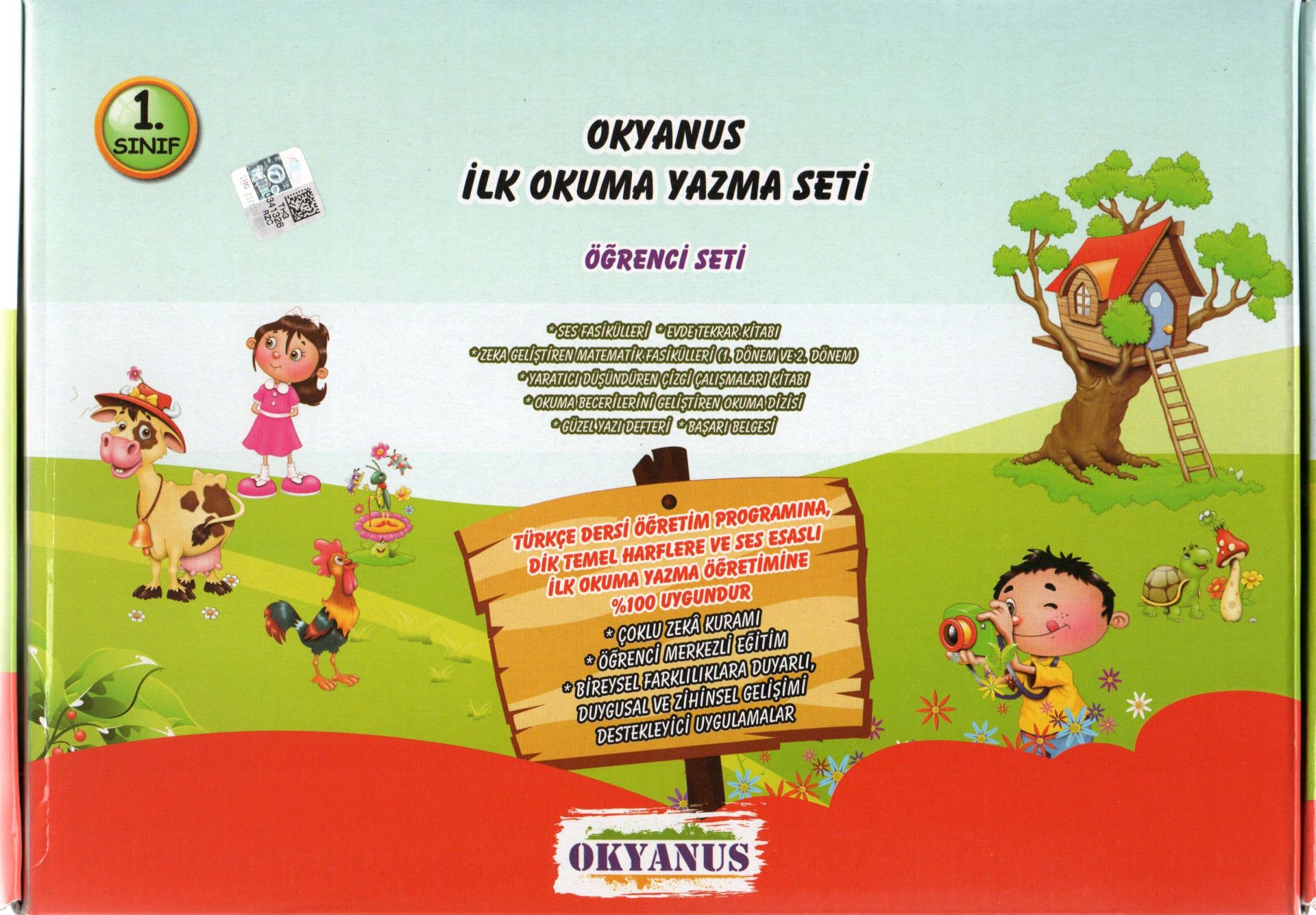 Okyanus Yayıncılık 1. Sınıf İlk Okuma Yazma Seti