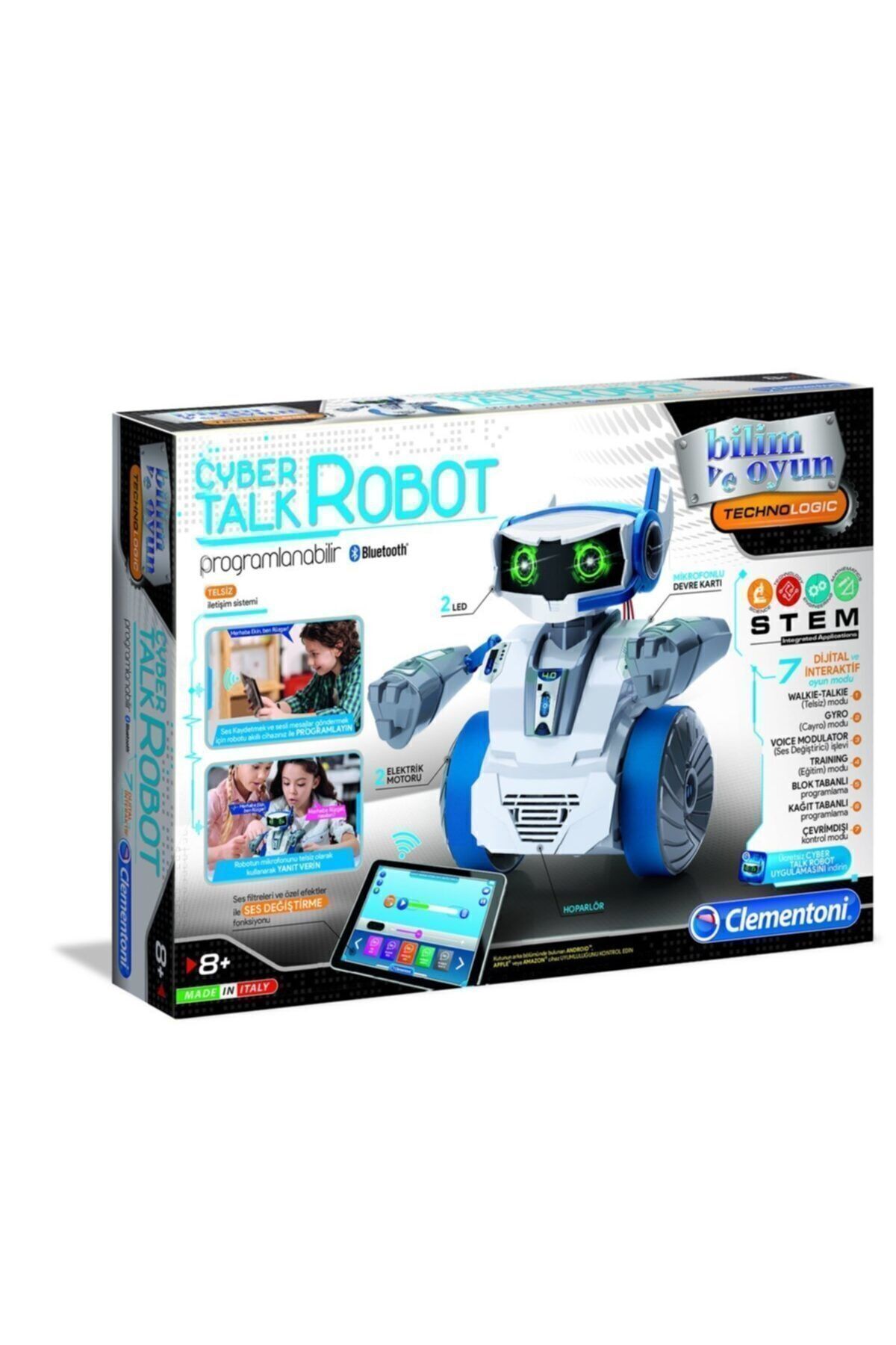 64447 Cyber Talk Robot - Robotik Laboratuvarı 8 Yaş