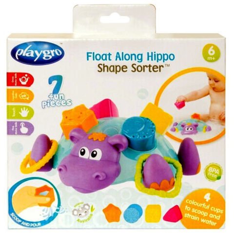 Playgro Float Along Hippo Yüzen Kaplumbağa
