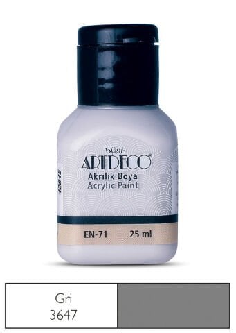 Artdeco Akrilik Boya 25ml Gri 3647