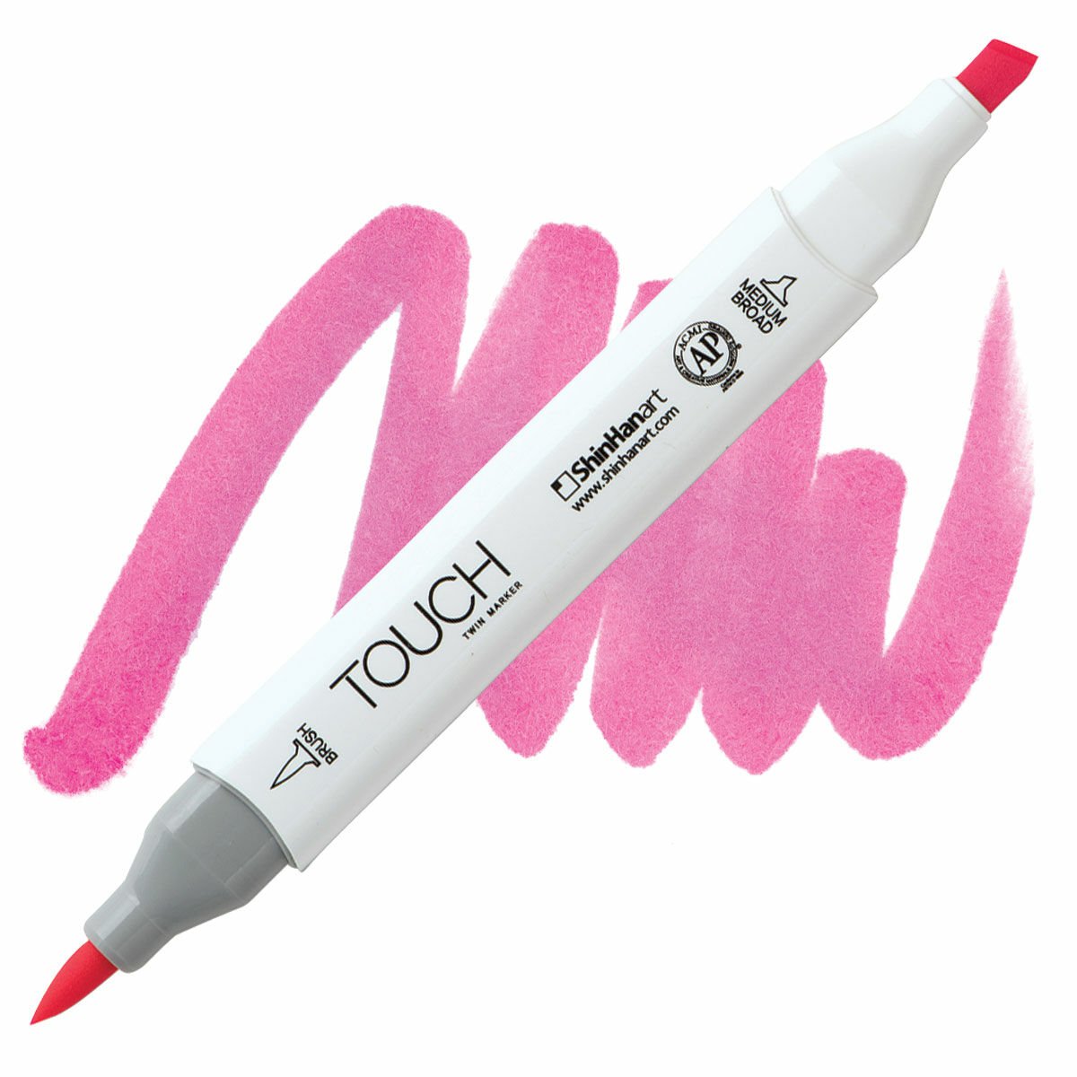Touch Twin Brush Marker - Fluorescent Pink F126