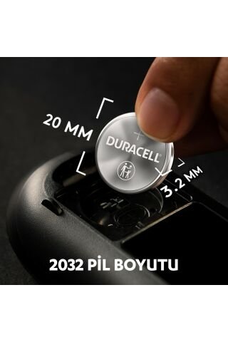 Özel 2032 Lityum Düğme Pil 3v, (CR2032) 5 Adet