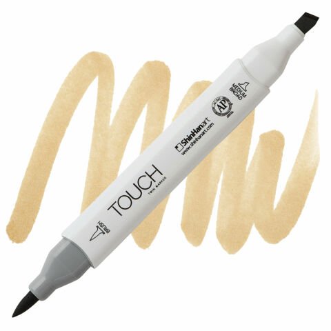 Touch Twin Brush Marker - Pale Camel BR114