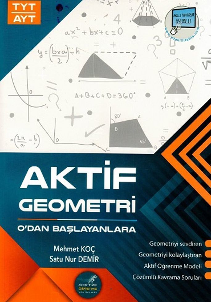 Aktif Öğrenme Yayınları TYT AYT Geometri 0 dan Başlayanlara