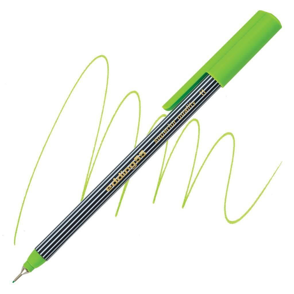 Edding Fine Pen Açik Yeşi̇l  (e 55)