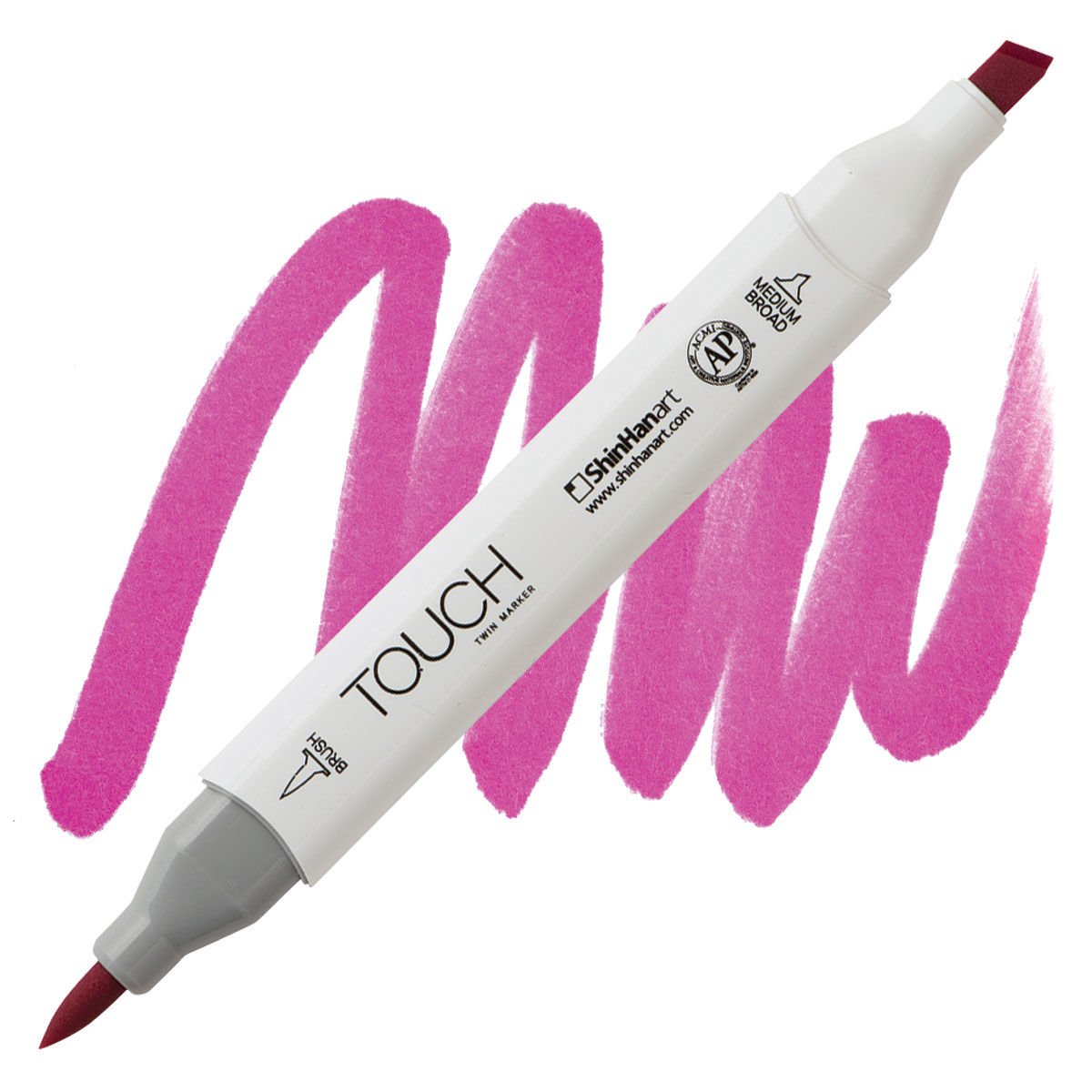 Touch Twin Brush Marker - Vivid Reddish Purple RP86