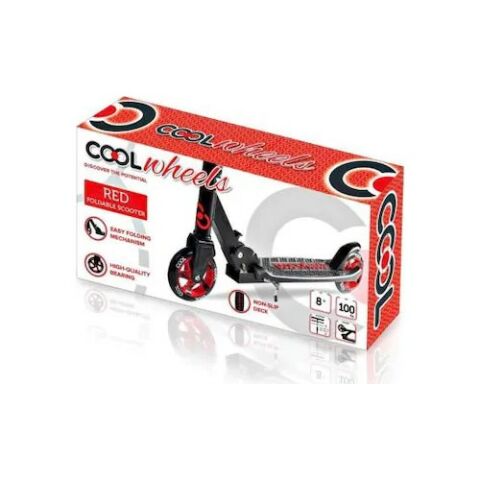 Cool Wheels 2 Tekerlekli Katlanabilir Scooter 8+ Yaş Kırmızı FR58376