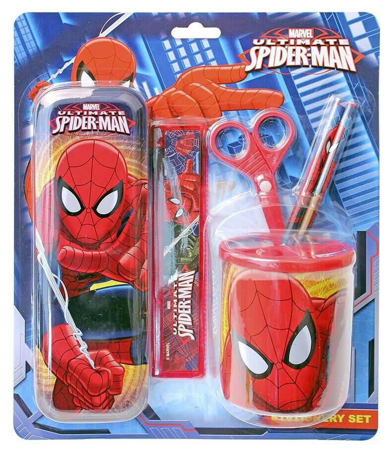 Dolphin Spiderman 6 Parçalı Kırtasiye Seti