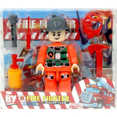 By Toys Fire Fighter Itfaiye Figürü LEGO Seti