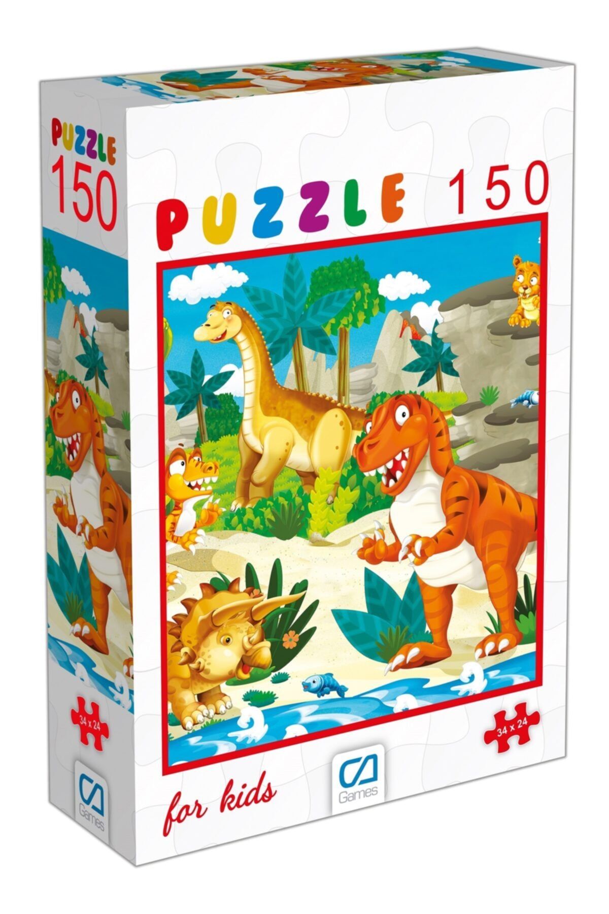 Dinazorlar Puzzle 150 Parça