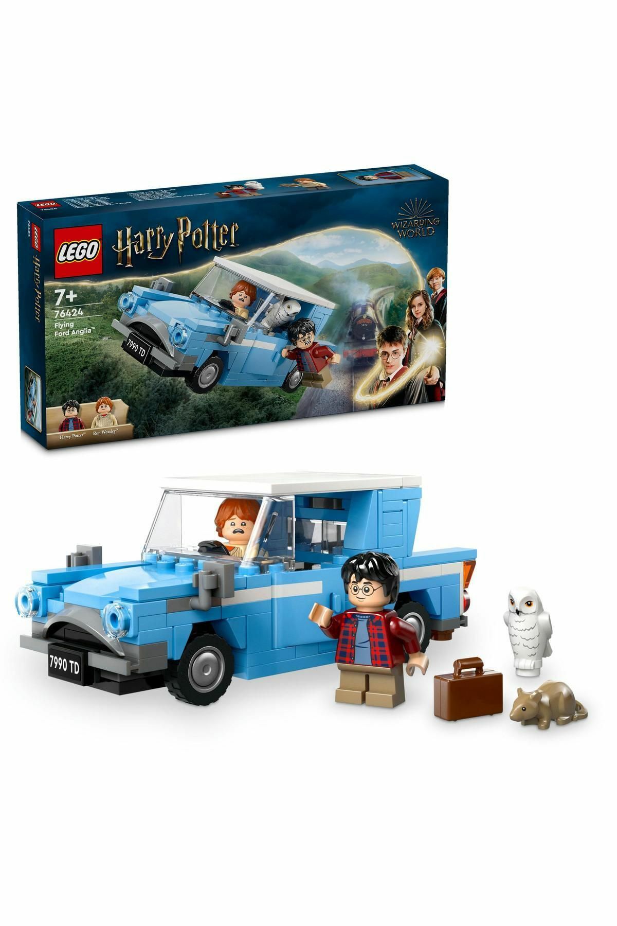 ® Harry Potter™ Uçan Ford Anglia™ 76424 - 7 Yaş ve Üzeri İçin Yapım Seti (165 Parça)