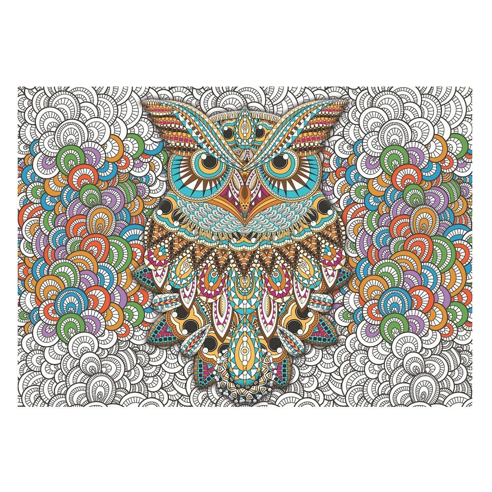 Keskin Color Mandala Baykuş 48x68cm 1000 Parça Puzzle