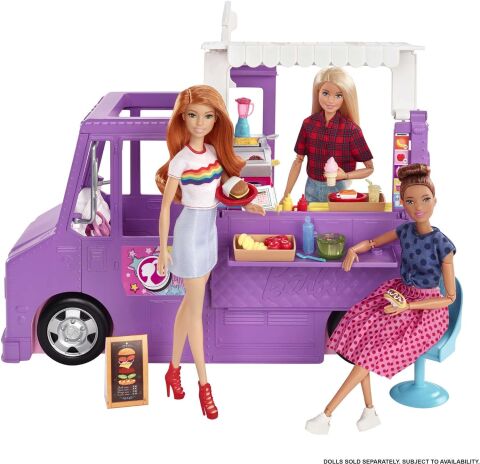 Barbie Yemek Arabası ve 30 figür GMW07 126716