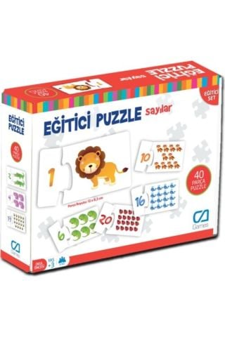 Eğitici Puzzle Sayılar