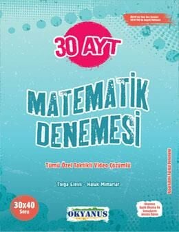 Okyanus Yayıncılık Ayt 30 Matematik Denemesi