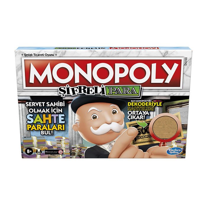 Hasbro Monopoly Şifreli Para F2674