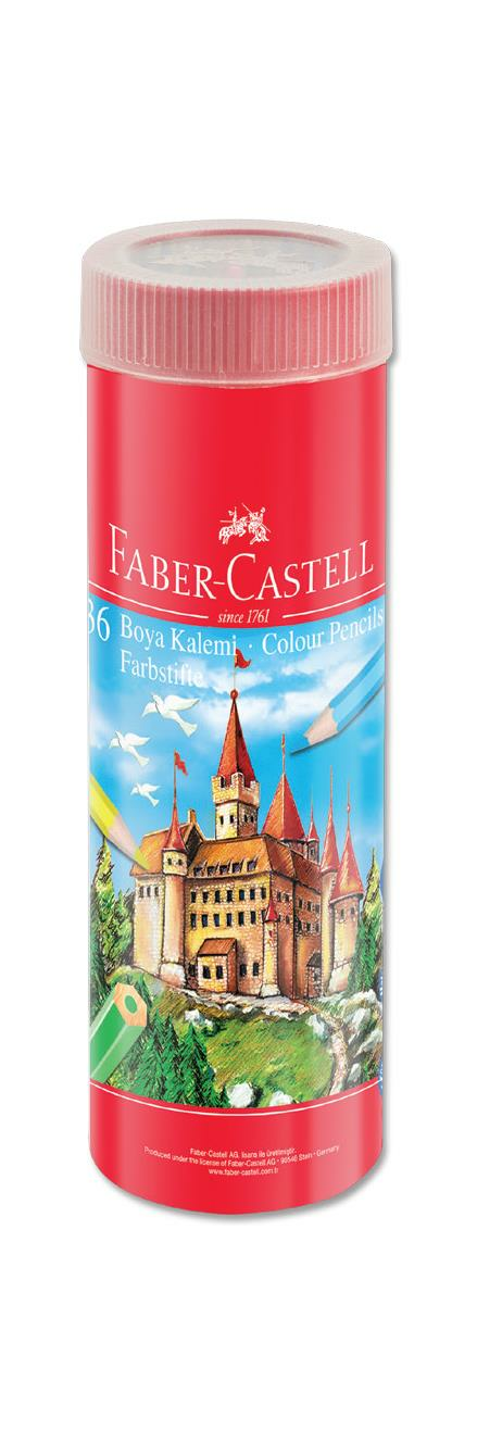 Faber-Castell Metal Tüpte Kuru Boya Kalemi̇ 36 Renk