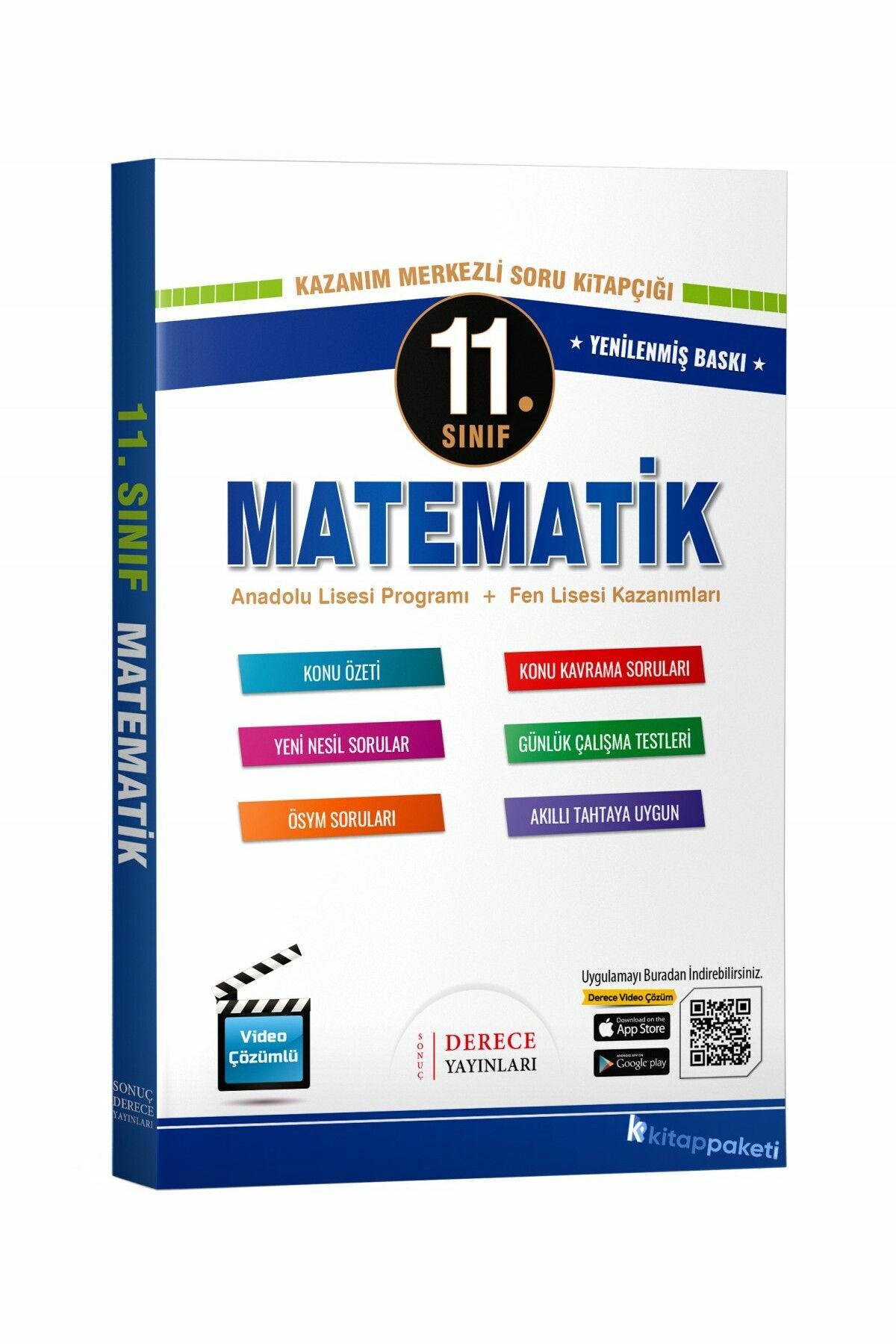 11.sınıf Matematik Modüler Set 2023-2024 - 2025 Derece Yayınları