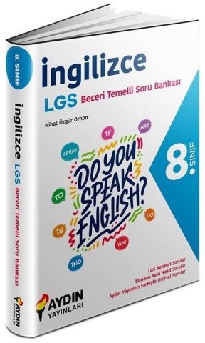 Aydın Yayınları 8. Sınıf LGS İngilizce Beceri Temelli Soru Bankası