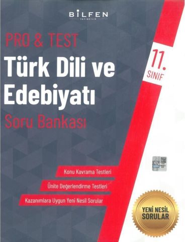 Bilfen Yayınları 11. Sınıf Türk Dili ve Edebiyatı Protest Soru Bankası