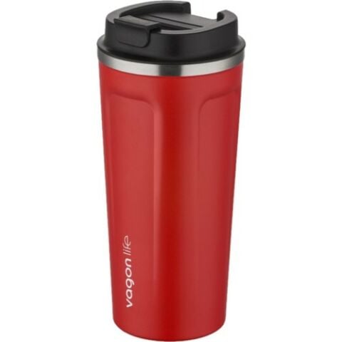 Uzspace Vagonlife Fiftyfifty Mug 450ML Kahve Bardağı Paslanmaz Çelik Termos 6 Saat Sıcak/soğuk