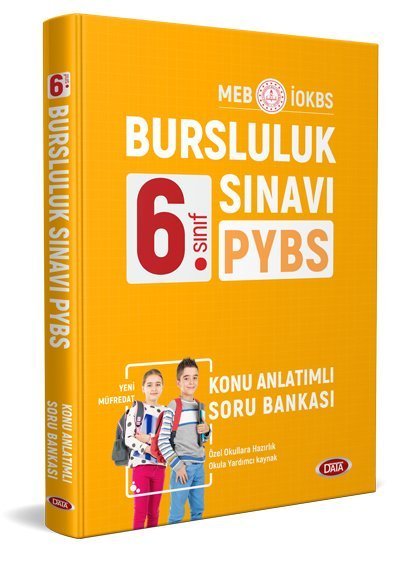 Data Yayınları 6. Sınıf Bursluluk Sınavı Konu Anlatımlı Soru Bankası PYBS - İOKBS