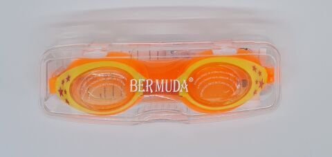 Bermuda Havuz Deniz Gözlüğü Kulak Tıkaçlı RH400 Turuncu