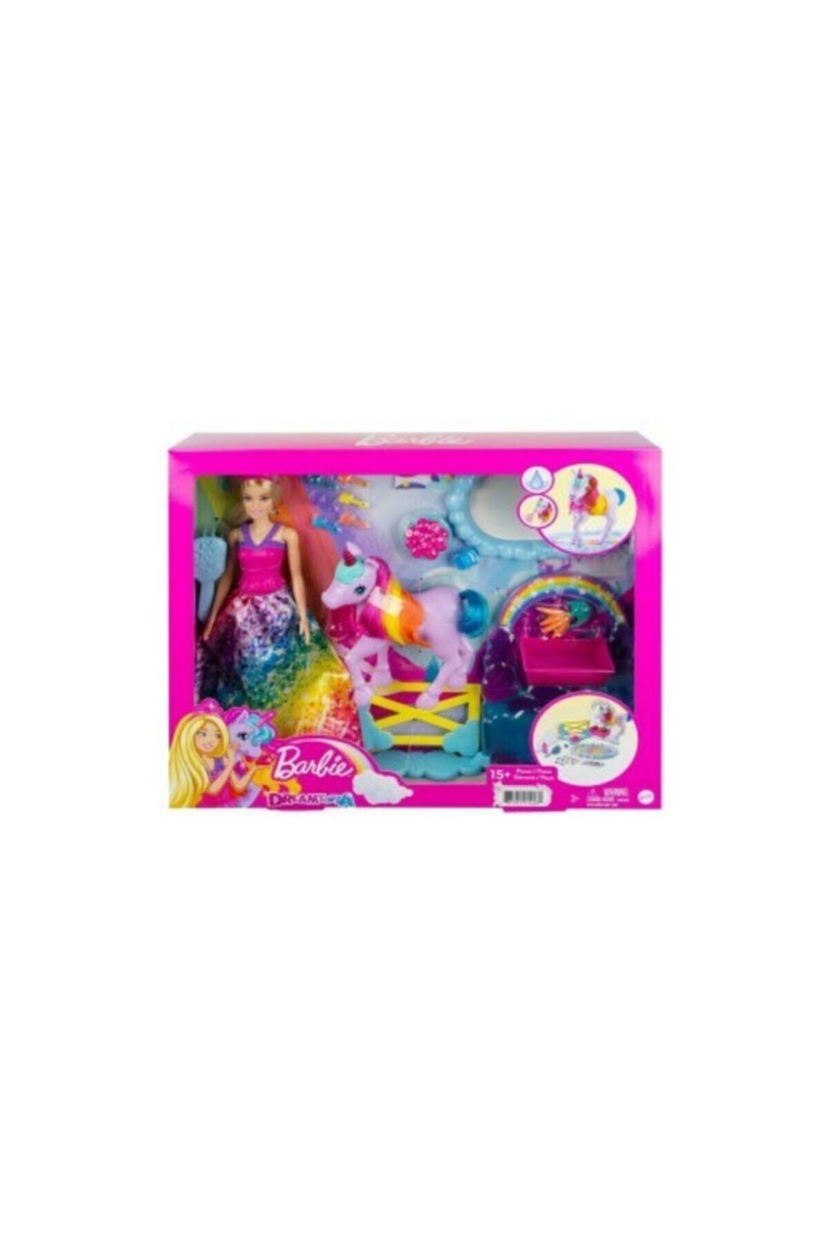 Barbie Dreamtopia Bebek ve Tek Boynuzlu At Gtg01 Lisanslı Ürün