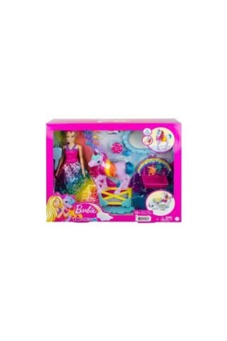 Barbie Dreamtopia Bebek ve Tek Boynuzlu At Gtg01 Lisanslı Ürün