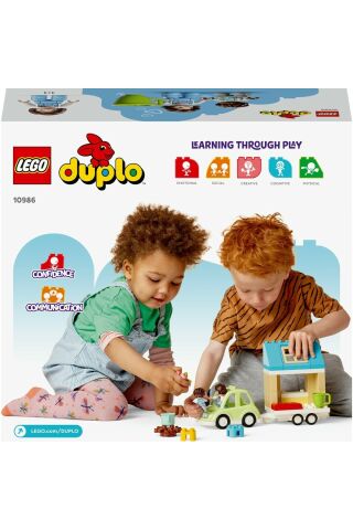 ® Duplo Kasabası Tekerlekli Aile Evi 10986 (31 Parça)