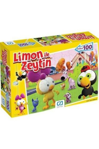 Limon Ile Zeytin Puzzle (100 Parça) Caoyun5084 Ca Oyun