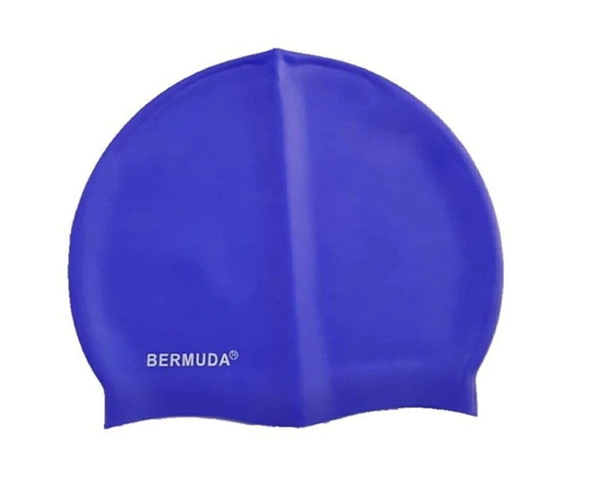 Bermuda Latex Koyu Mavi Deniz Havuz Yüzücü Bone