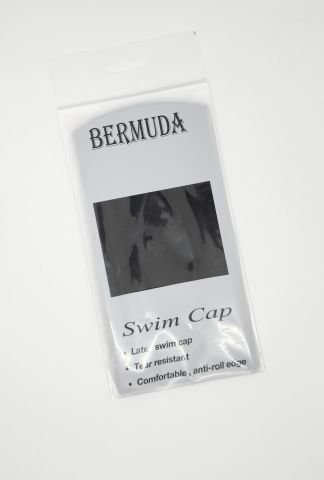 Bermuda Latex Siyah Deniz Havuz Yüzücü Bone