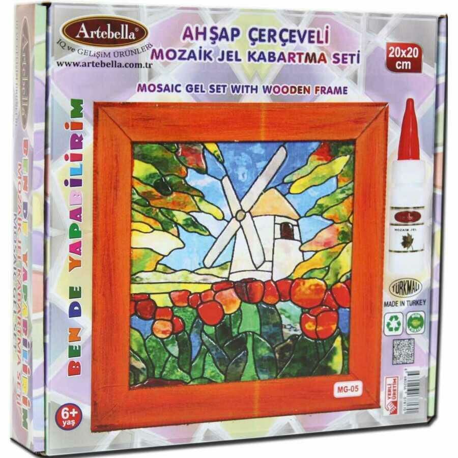 Artebella Mozaik Jel Kabartma Seti MG-05 20x20CM