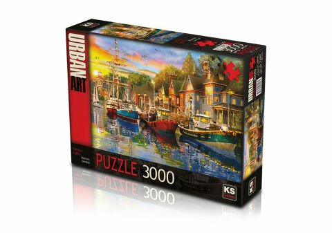 Ks Games Harbour Light 3000 Parça Puzzle